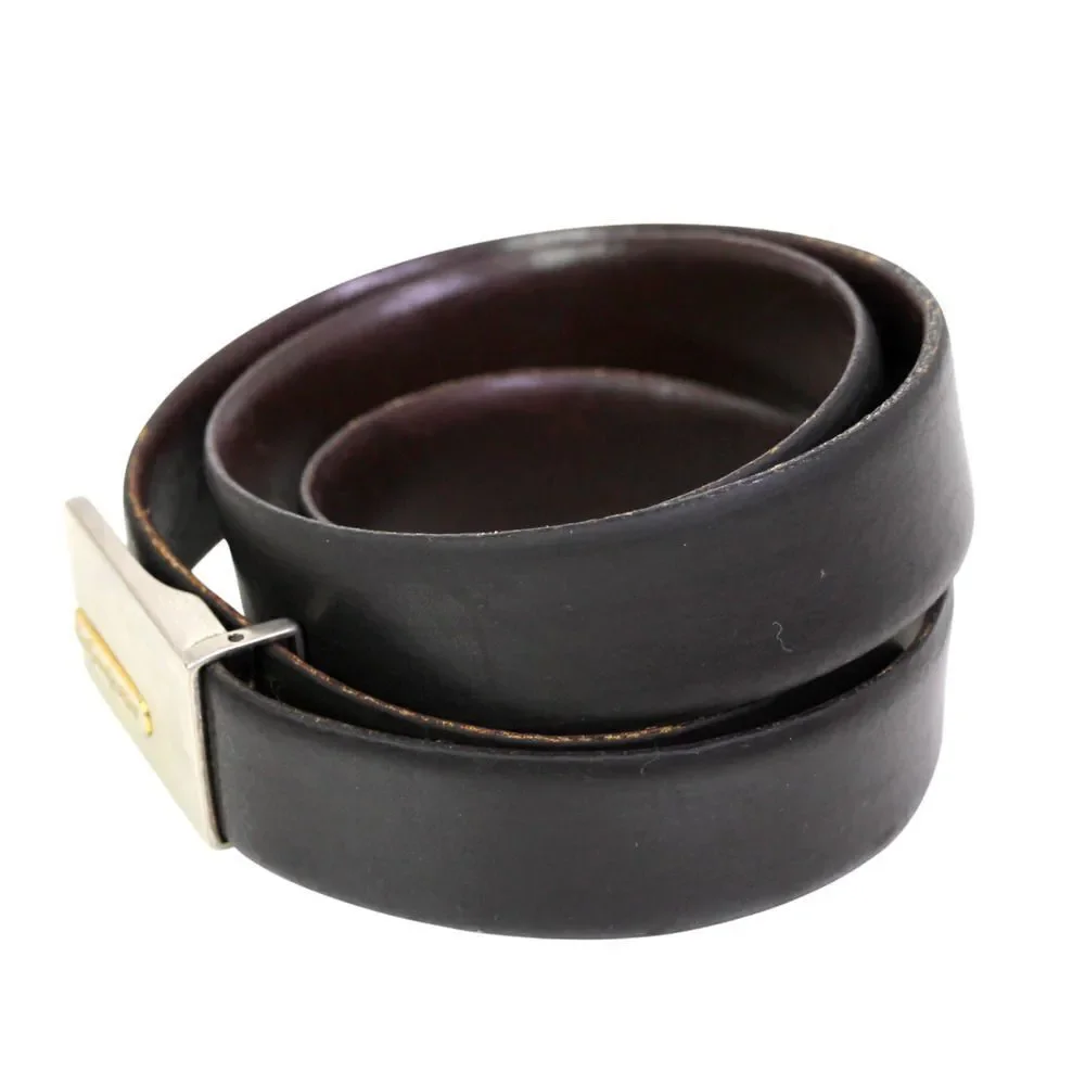 Yves Saint Laurent BLACK GENUINE LEATHER 1